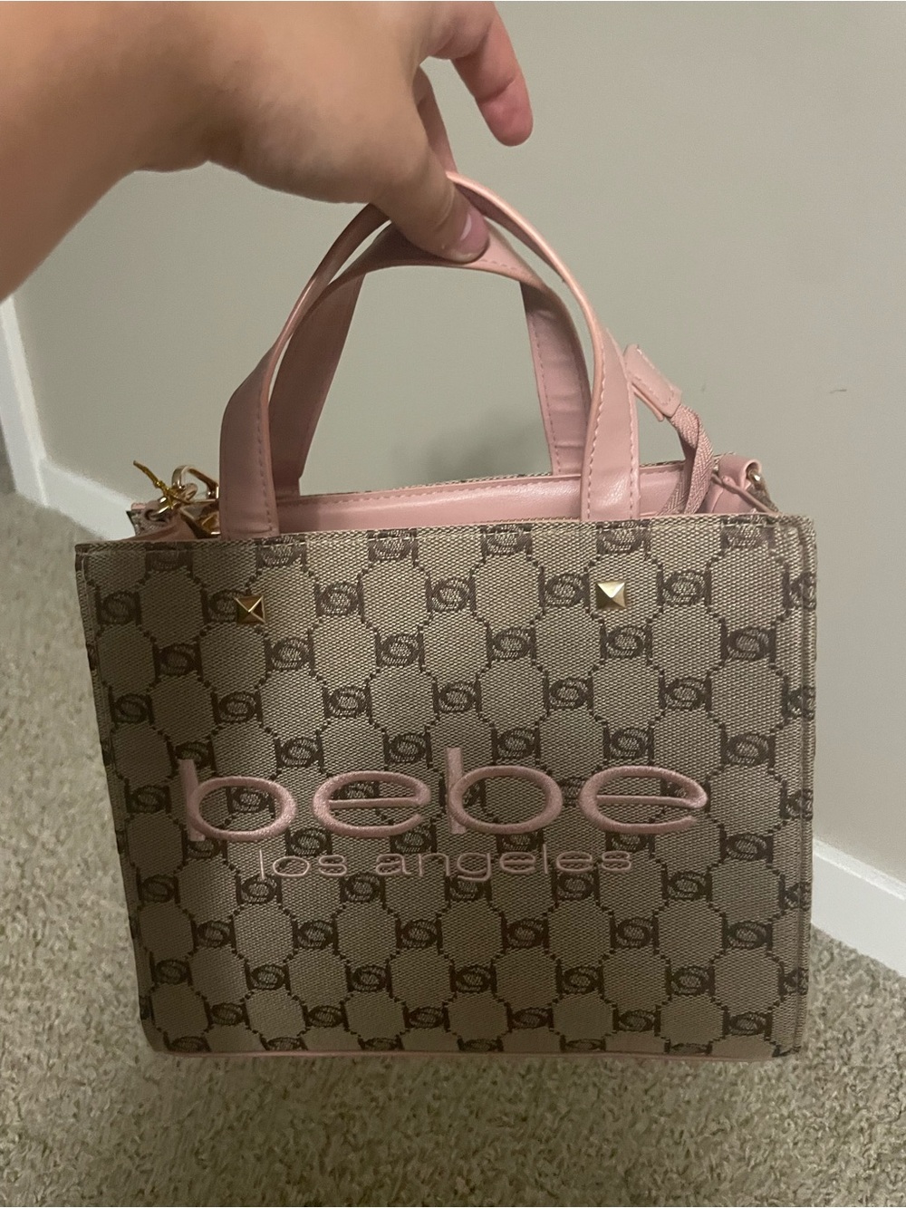 Pink Logo Tote